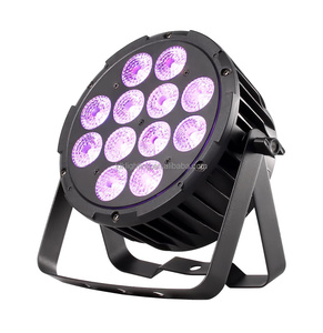 จีนมืออาชีพเวทีแสงจัด12ชิ้น X 12วัตต์ RGBWAUV(6 In 1) LED ควบคุม DMX ช่อง: 6/10ช่องสำหรับบาร์/จัดงานแต่งงาน - Product Image 1