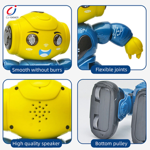 Chengji Robot akıllı elektronik oyuncak B/o yürüyüş dans müzik Ai kızılötesi uzaktan kumanda akıllı programlanabilir robotlar çocuklar için - Product Image 4