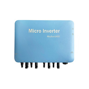 IP65入力22-60VDC出力120V230VAC1400Wソーラーマイクロインバーターグリッドタイインバーター家庭用太陽光発電システム用 - Product Image 2