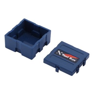 6pcs 1/10 RC Rock Crawler Teile Kraftstoff tank Werkzeug kasten Angel box Kühlschrank Medical Box Miniatur Set Dekoration RC Upgrade Teil - Product Image 5