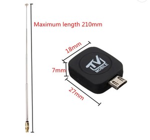Mini digitale TV Dongle per Android 13 tascabile Set-Top Box Android TV sintonizzatore per telefoni cellulari e pad - Product Image 3