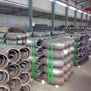 Factory Supply <strong>Big</strong> Size Stainless Alloy 45 90 Degree Butt Weld Carbon Steel Pipe Fittings Elbow
