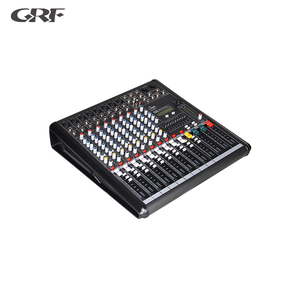 Mezclador de audio profesional de 8 canales con entradas MIC/LINE con interfaz de reproducción USB