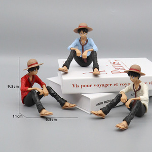 ディストリビューター募集低価格3色PVCモデルおもちゃフィギュアモンキーD. プロモーションのためのルフィーアニメ - Product Image 4