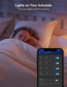 Akıllı wifi tuya ışık tavan oturma odası için 4 inç/6 inç/8 inç akıllı led gömme tavan ışığı - Product Image 6