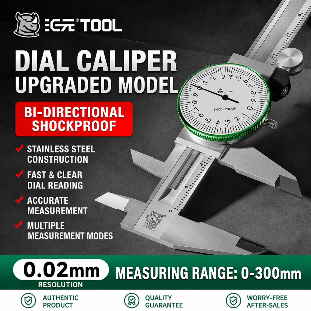 Calibrador Vernier de Dial 0-300 mm