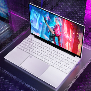 Tipo C Computadora portátil de huellas dactilares de 15,6 pulgadas N95 RAM DDR4 Laptop Notebook Con Teclado retroiluminado - Product Image 3