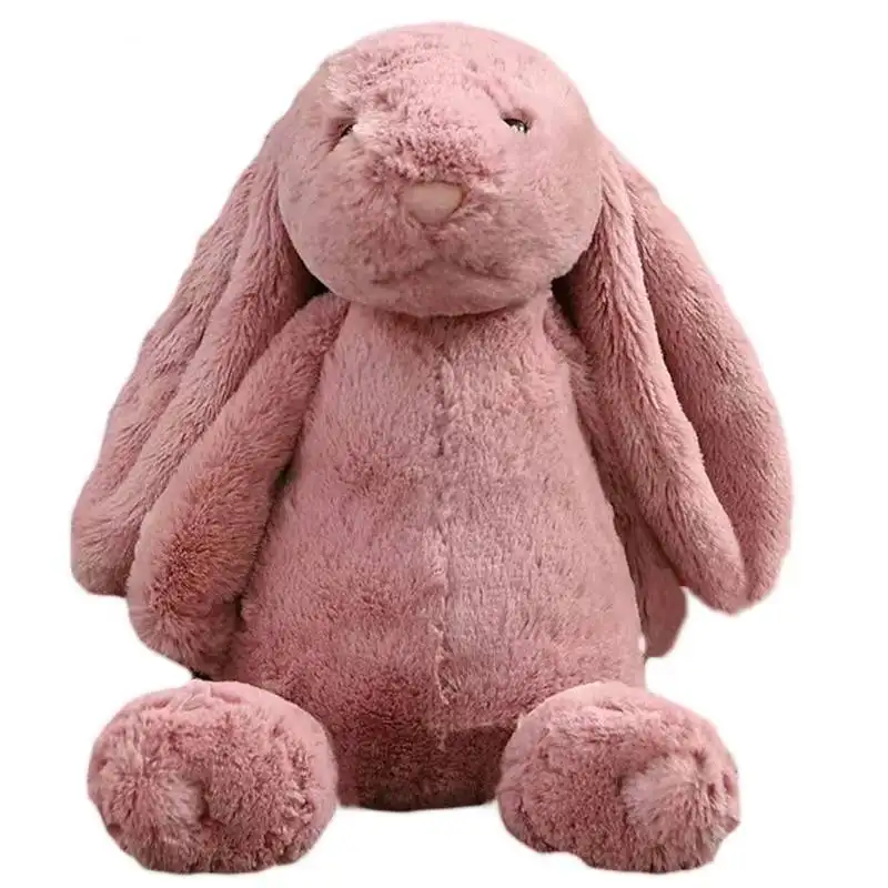 ตุ๊กตากระต่ายขนาด35-85ซม.,สหายนอนหลับที่น่ารักยัดไส้และตุ๊กตาสัตว์ผ้าพลัฌ