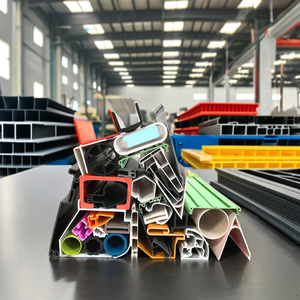 Özel yapılmış ABS PP UPVC Soffit kurulu iç tasarım plastik ekstrüzyon LED profilleri tavan korniş içi boş plastik ekstrüzyon için - Product Image 2