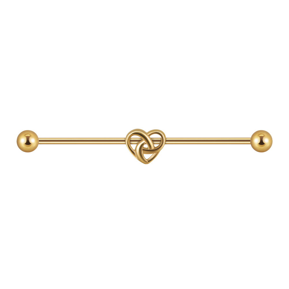 Gold heart2