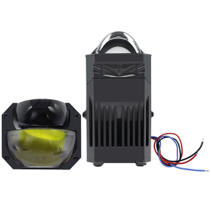 ลำแสงคู่1.8นิ้ว LED โปรเจคเตอร์เลนส์ไฟหน้าสปอตไลท์กันน้ำ5000lm ไฟคู่ LED แบบเมทริกซ์สำหรับรถยนต์ - Product Image 1