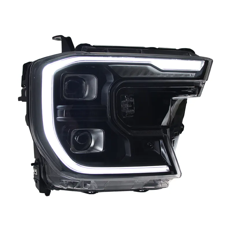 ไฟหน้า LED แบบเต็มสำหรับ Ford Ranger 2023 T9ไฟกลางวันโคมไฟหน้า LED ไฟหน้าเลี้ยวสัญญาณอุปกรณ์เสริม