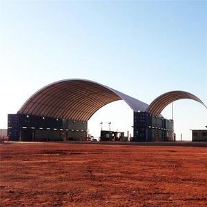 เหล็กกรอบติดตั้งง่าย 18X24 เก็บเต็นท์ 12X12 M คอนเทนเนอร์ Shelter PVC Shelter สำหรับคอนเทนเนอร์ PVC โรงรถขนาดปรับแต่ง - Product Image 5