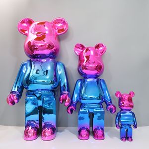 รูปปั้นเรซิ่นเรซิ่นเรซิ่นรูปการ์ตูนหมีรุนแรงสีแดง - Product Image 5