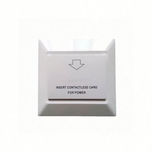 Özelleştirilmiş ekleme anahtar kart duvar güç anahtarı otel enerji tasarrufu anahtar kart kontrollü anahtarı - Product Image 1