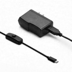 5V 2.5A Micro USB Charger <strong>Power</strong> Adapter with Switch for <strong>Raspberry</strong> <strong>Pi</strong> <strong>3</strong>