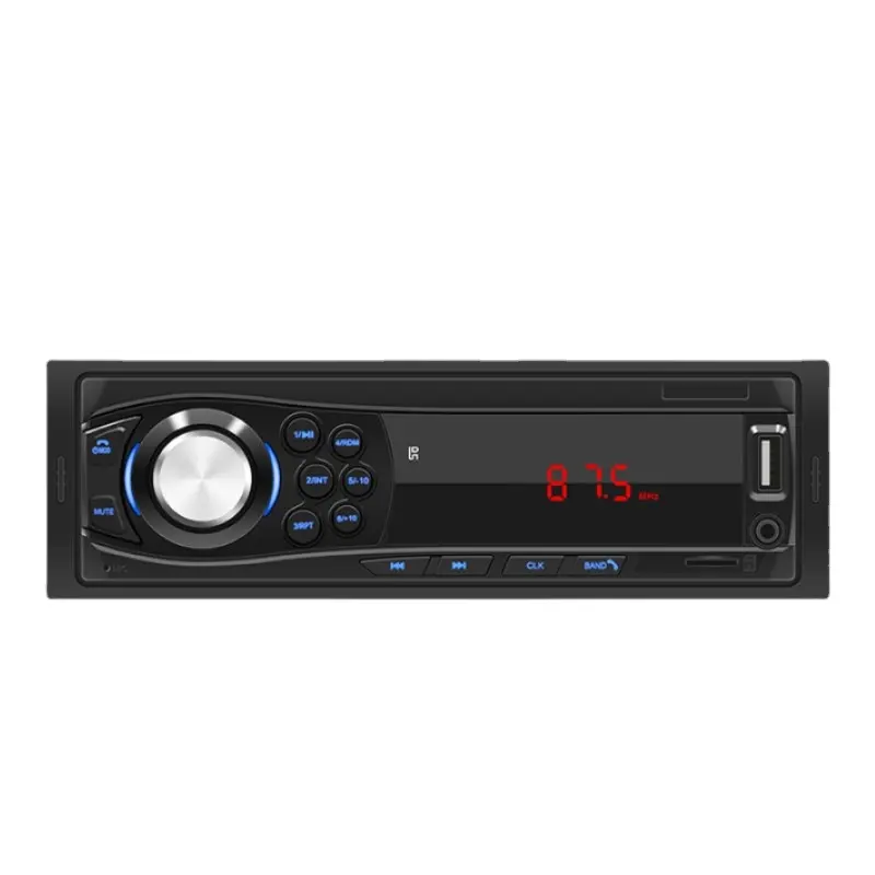 Henmall Multifunções 1 Din Com BT /FM/AUX Controle Remoto Handsfree Carro MP3 Player