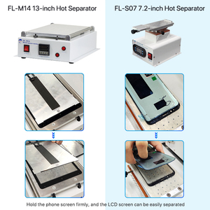 Macchina di laminazione Oca Set completo per Iphone Samsung Lcd Touch Screen Repair laminato Bubble Remover separazione