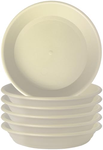 5.8" (4.5" at base) - 6 in - beige