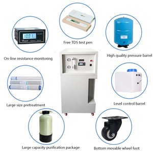 14年工場OEM: すすぎ/テスト/血液分析用マルチラボ浄水器60L/H - Product Image 3