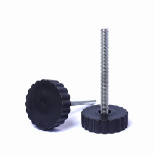 批发调平脚M3 M4 M5 M6 M8塑料可调家具调平脚桌腿调平机 - Product Image 4