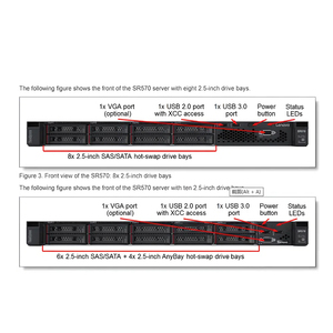 Server di virtualizzazione configurazione CPU 8-Core SR570 2x480GB SSD + 2x HDD Hardware RAID - Product Image 5