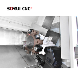 Buena calidad BR570DY Centro de torneado y fresado CNC Centro compuesto Mecanizado Y-Axis C-Axis Máquina de torno CNC - Product Image 3