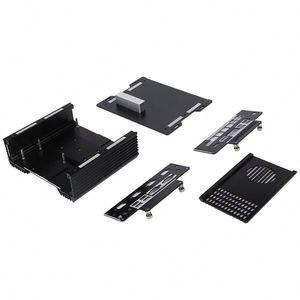 Custodie per Computer Cpu e torri di stampaggio ad iniezione per custodia Htpc minatore monete e 3 lato vetro Led striscia