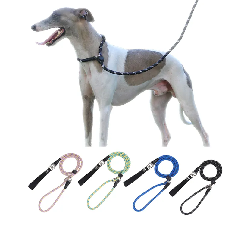 LEVI factory OEM Explosion proof P Chain Reflective Breathable Dog Towing Rope Nylon Oxford Fabric Dog Walking Rope Leash