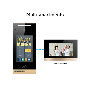 Multi-apartment Tuya Villa Doorbell <strong>Intercom</strong> With Wifi,4 Apartments Muti-function <strong>Video</strong> Interphone Security <strong>Intercom</strong> <strong>System</strong>
