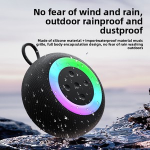 Nuevo Karaoke doméstico al aire libre para altavoz Bluetooth con iluminación LED RGB de función completa USB para fuente de alimentación de batería Bluetooth 5,3 - Product Image 3