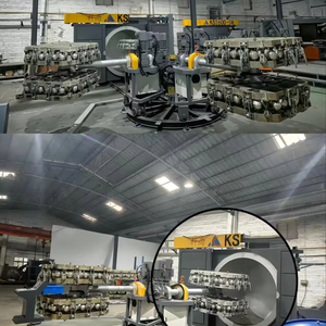 Mesin pembuat bola pikleball otomatis bersertifikasi USA dengan bantalan 120 "bahan PE setengah jam - Product Image 1