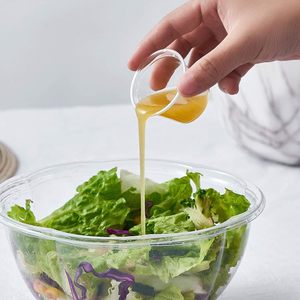 0.75 1 1.5oz 1.<strong>5</strong> <strong>2</strong> <strong>2</strong>.<strong>5</strong> 3.25 4 <strong>5</strong> <strong>oz</strong> 45ml Plastic Clear Portion <strong>Cups</strong> With Lids Translucent Jello Condiment Souffle <strong>Cup</strong>