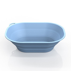 Bread fermentation blue-rectangular-sky blue