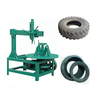 Recycle Tire Wire Separation Strip Cutting Machine/<strong>Scrap</strong> Truck Tyre Rim <strong>Cutter</strong>/Waste Rubber Block Chopper Shredding Equipment