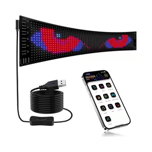 24V Programmable LED Panel Truck Windshield <strong>Message</strong> Board Photo Led <strong>Display</strong> Indoor SDK USB Powered Car Led Sign Indoor Touchless - Product Image 3