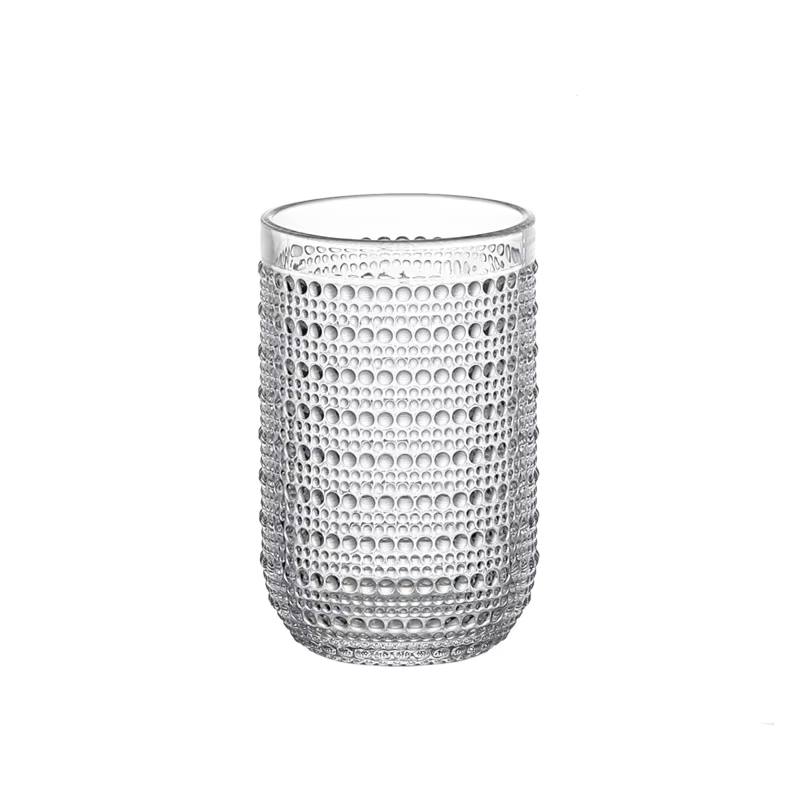 Tasse goutte de pluie transparente