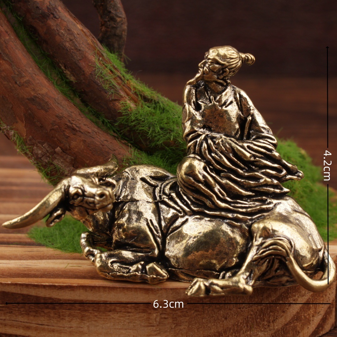 Lao Tzu riding an ox