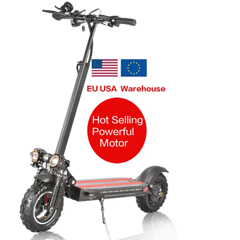 Scooters eléctricos 1000W 1200W kick scooter 48V 10 11 pulgadas todoterreno neumático grueso e elektrikli scooter Electrique nieve movilidad adulto