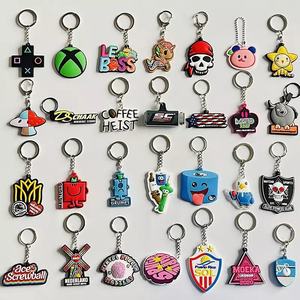 2D/3D Rubber Key Chain <strong>Custom</strong> Logo Soft Pvc Promotional <strong>Keychains</strong> - Product Image 6