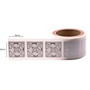 <strong>UHF</strong> RFID Self-Adhesive PVC <strong>Inlay</strong> Sticker Flexible Digital Tag for Business Card Asset Management Model ISO Frequency 860-960MHz - Product Image 4