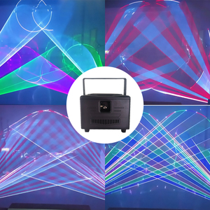 5W RGBW三维动画DJ迪斯科派对激光发光二极管光源DMX512/DMX控制