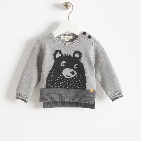 Pull de dessins animés pour enfants, modèles pour présentation des vêtements, fabriqué en chine, nouvelle collection