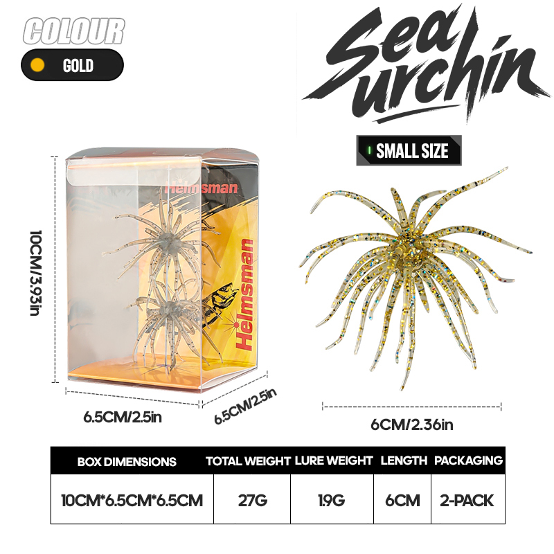 S -2pcs/box-gold