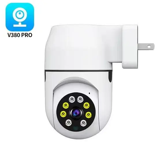 V380 PRO 1080P tipo di presa controllo Wireless per Smartphone telecamera WiFi per visione notturna a colori a infrarossi