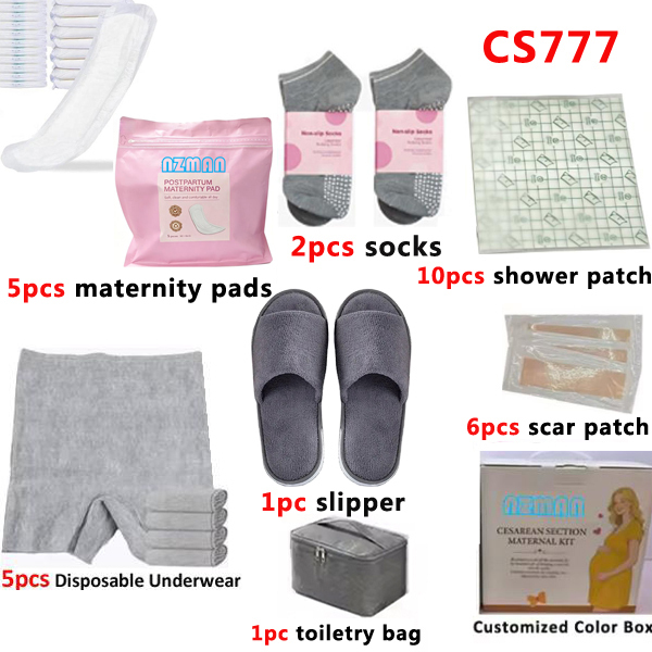 Kit de cesárea CS777 de 16 piezas