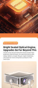 C6 ميني ذكي أندرويد منزلي محمول كامل HD 4K ثلاثي الأبعاد جهاز عرض فيديو <span class=keywords><strong>LED</strong></span> مصابيح LCD مع ميزات أندرويد 9 - Product Image 5