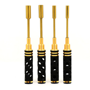 MEOA Wltoys RC araba 16 adet seti oluklu çapraz altıgen soket RC araç ve gemi modeli aracı alüminyum alaşım tornavida - Product Image 6