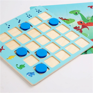 子供のパズル空間論理的思考トレーニングオリエンテーションゲーム歳の赤ちゃんの観察と判断集中おもちゃ - Product Image 5