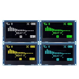 2,4 "2,42 Zoll 128x64 OLED LCD-Anzeige modul SSD1309 12864 4-polige serielle IIC I2C SPI-Schnitts telle